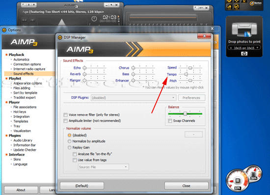Tutorial AIMP DSP Manager - setare tempo