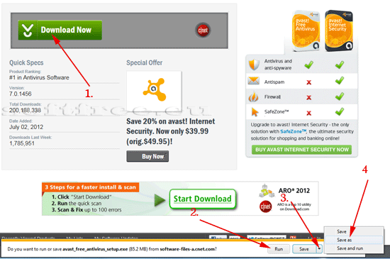 Tutorial avast! Free Antivirus primul pas