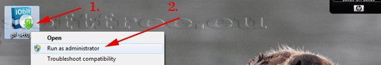 Tutorial IOBit Password Folder localizare executare