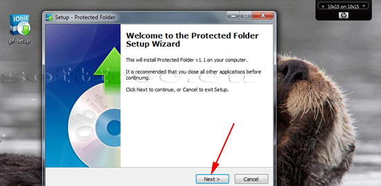 Tutorial IOBit Password Folder instalare