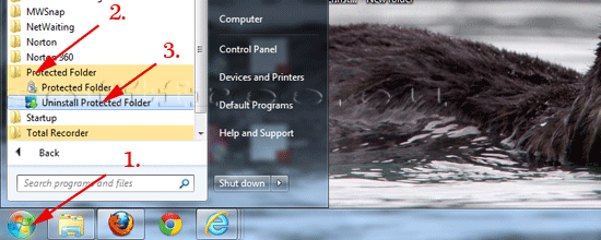 Tutorial IOBit Password Folder dezinstalare