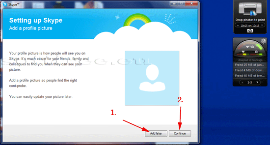 Tutorial Skype adăugare fotografie